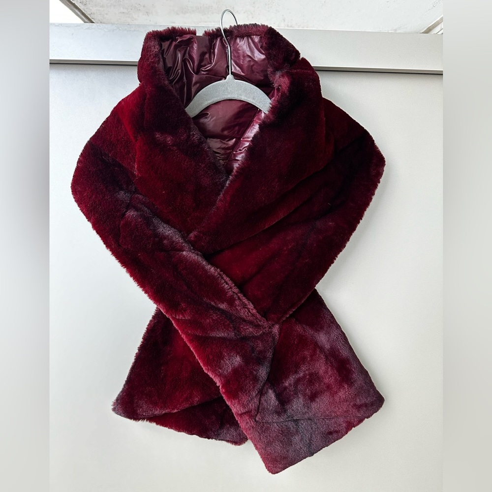 Søsken Vegan Fur Puffer Scarf